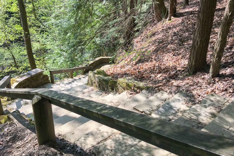 Henry Church Rock Loop trail.